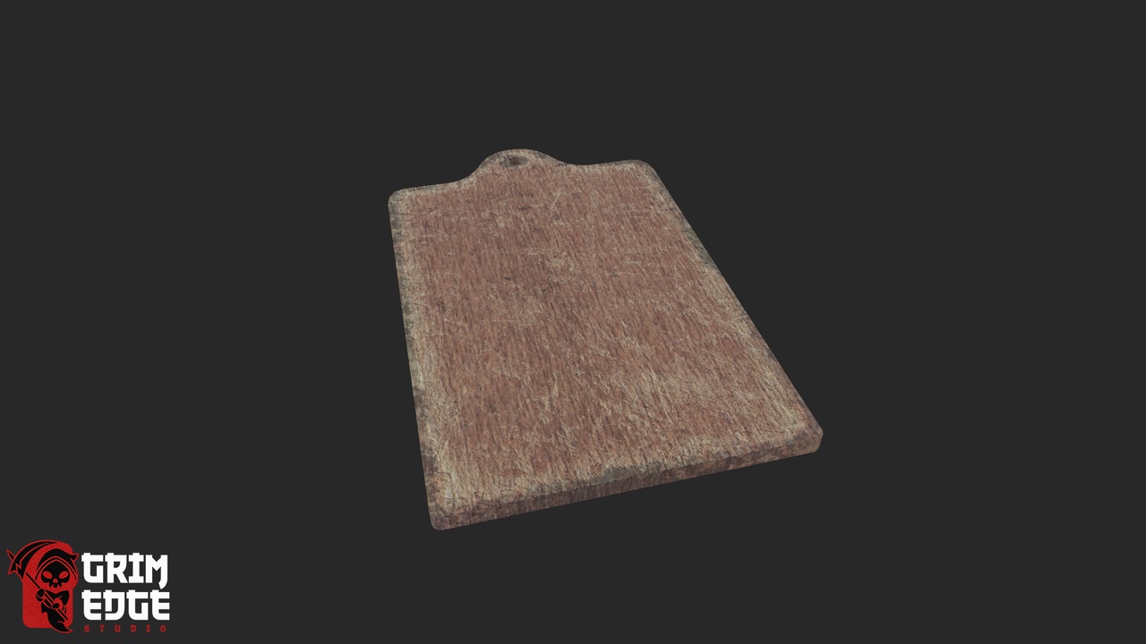 Media 1 for listing Rustic Wooden Chopping Board