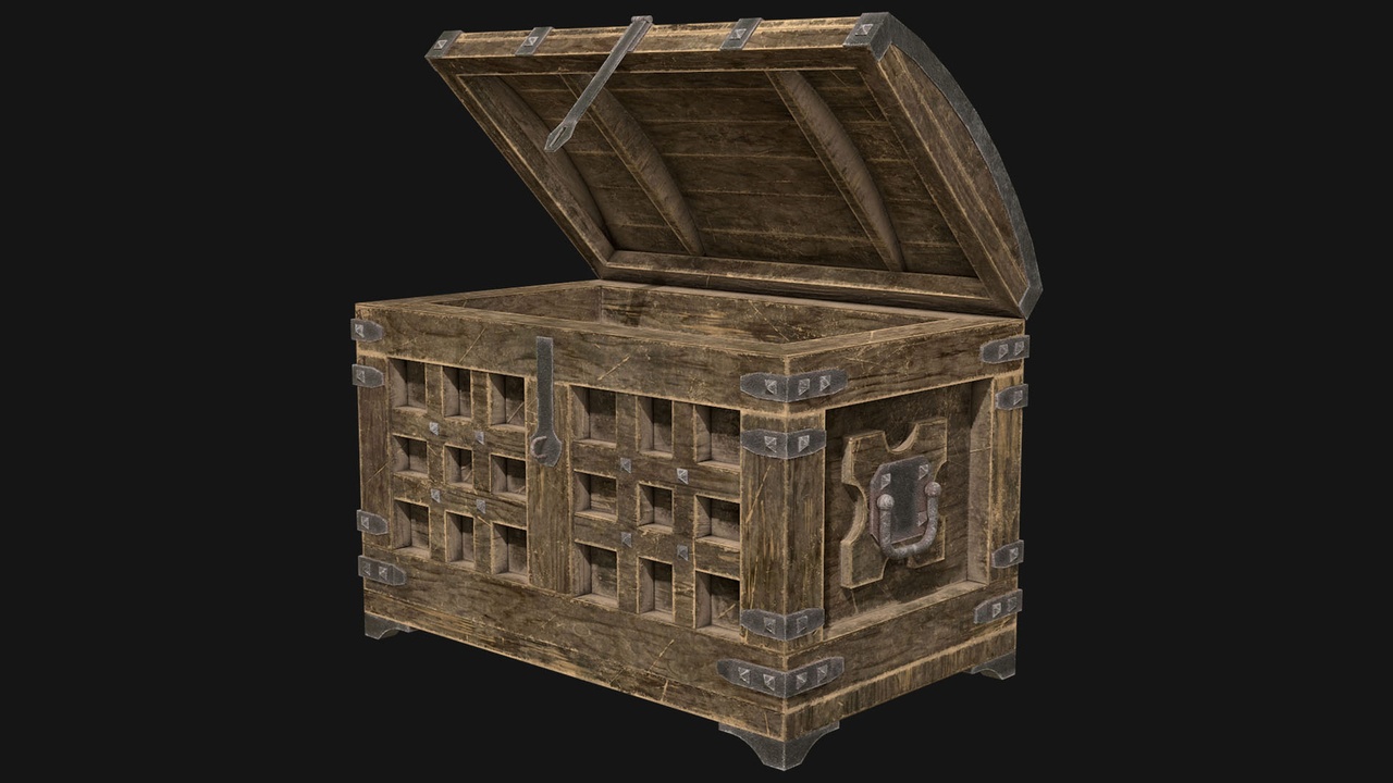Media 1 for listing Medieval Chest_1