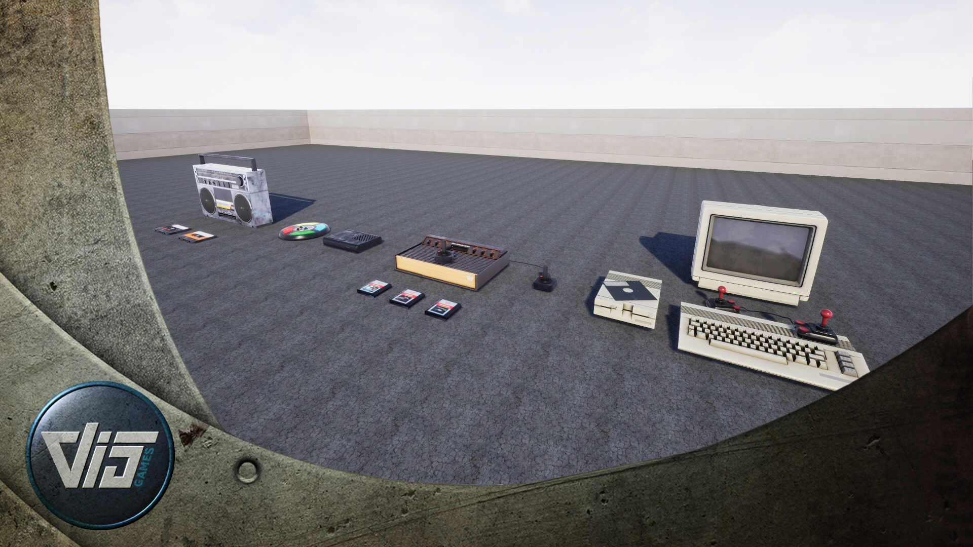 Retro Entertainment Electronics Collection | Fab