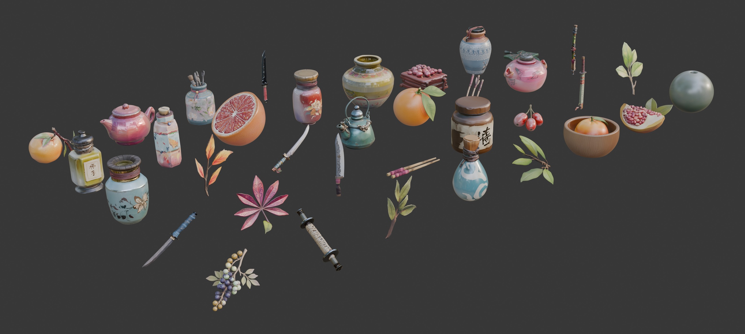Media 1 for listing Stylized Items Set 2