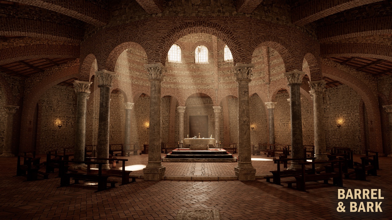 Media 1 for listing Romanesque Medieval Church Environment