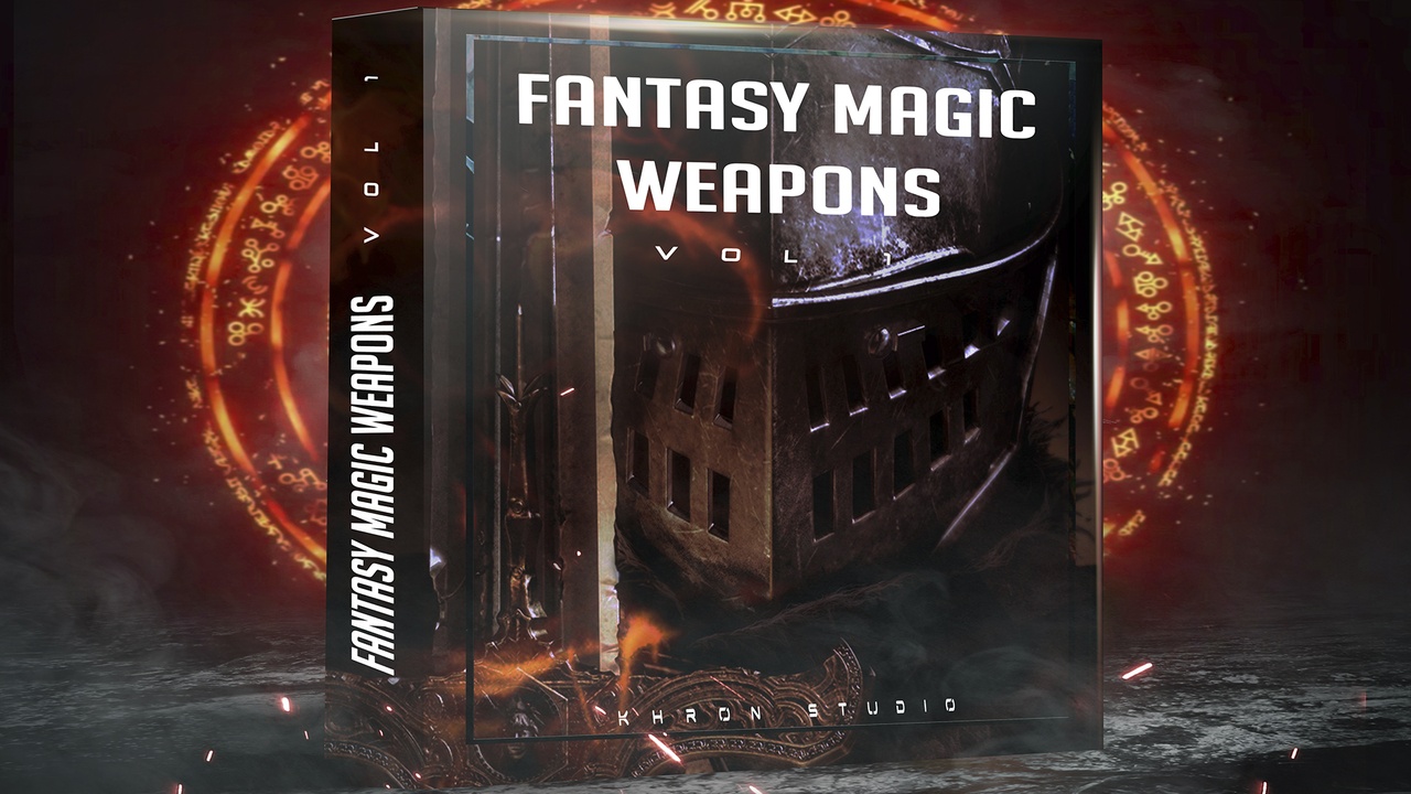Media 1 for listing Fantasy Magic Weapons Vol 1