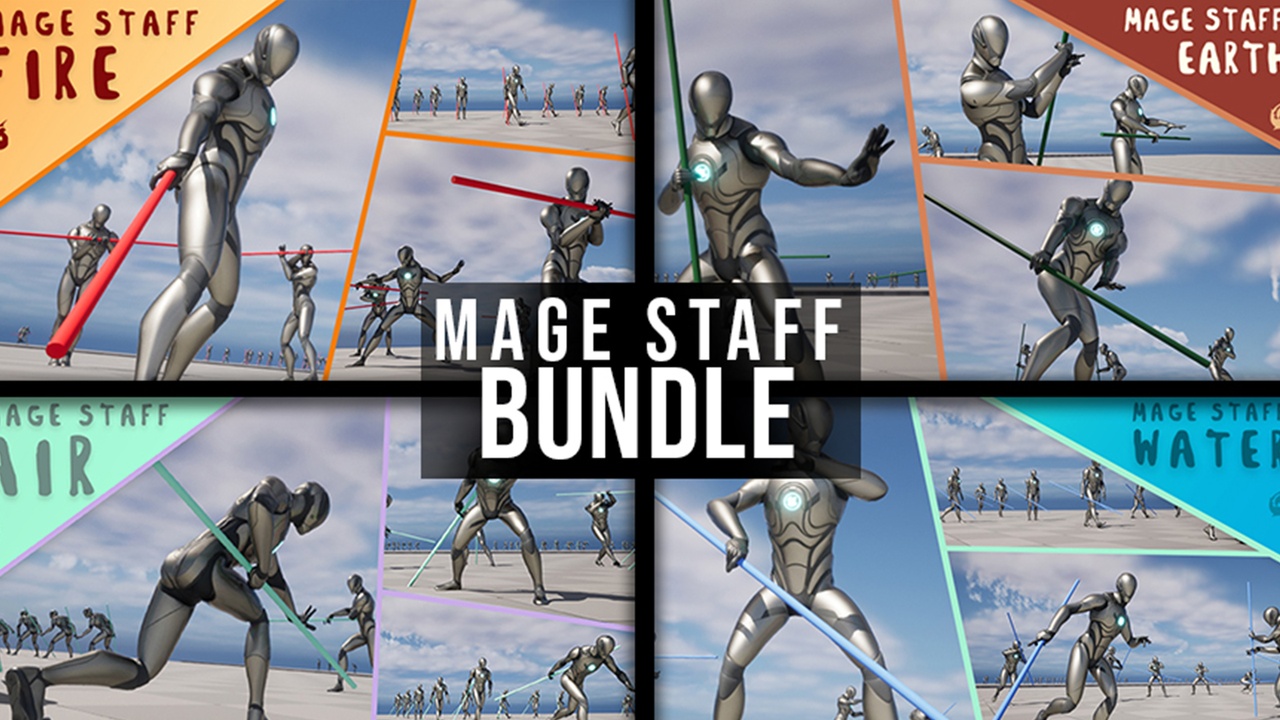 Media 1 for listing Mage Staff Bundle