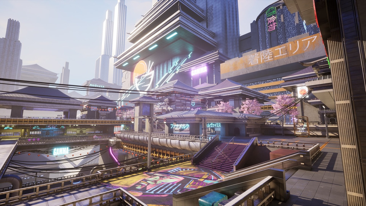 Media 1 for listing Cyberpunk Asian City Modular Kit