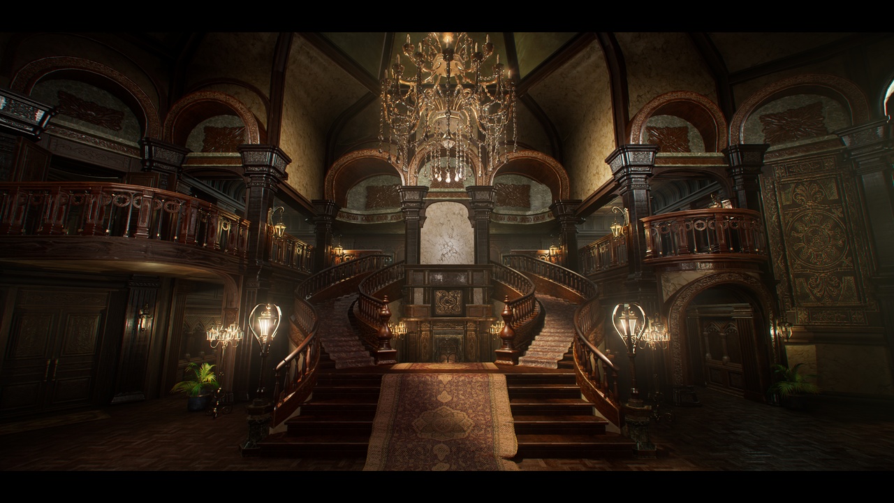 Media 1 for listing Victorian Grand Mansion Interior Environment