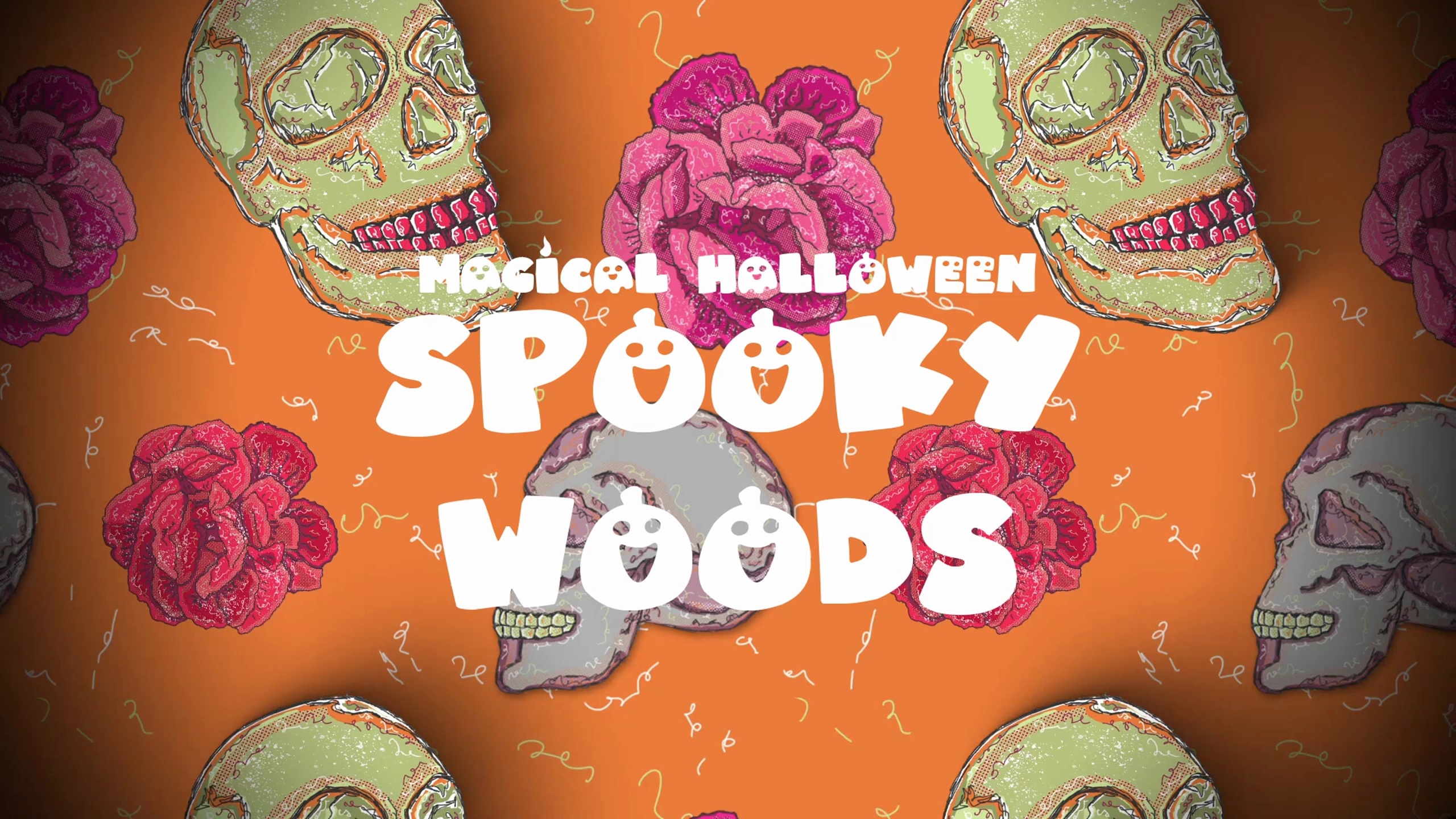 Media 1 for listing Spooky Woods / Magical Halloween