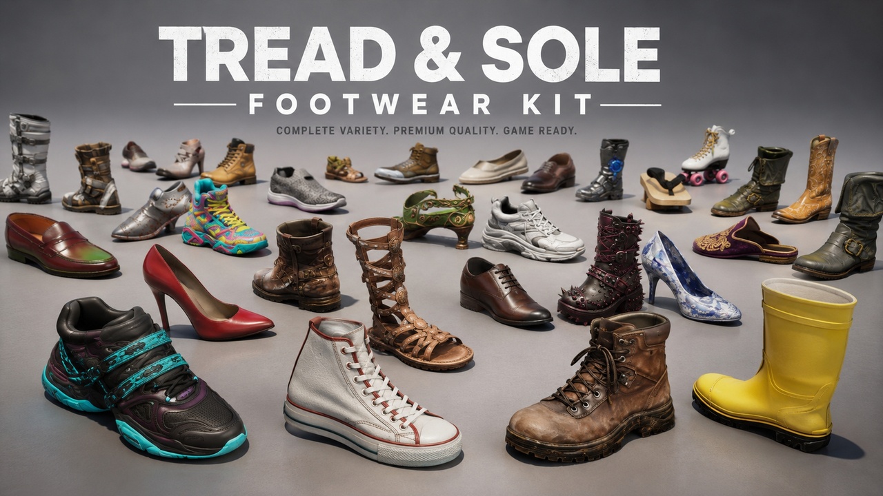 Media 1 for listing Tread & Sole: Footwear Kit