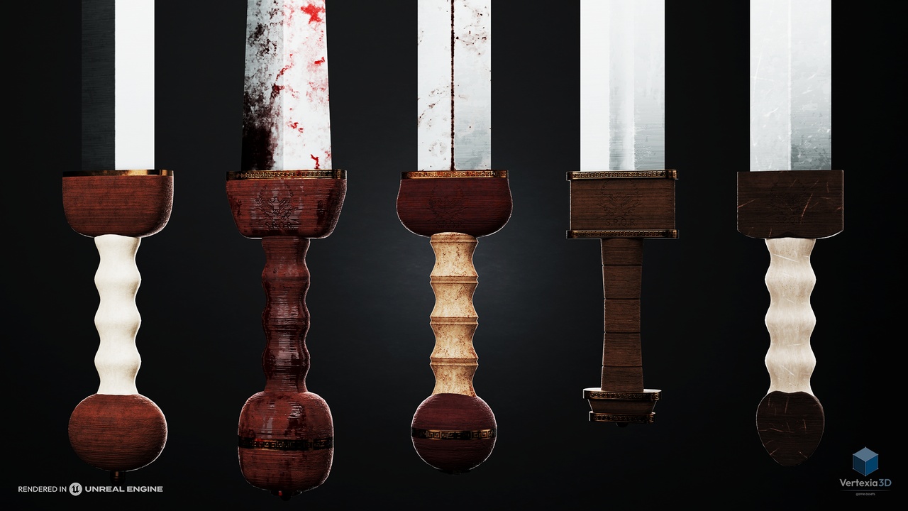 Modular Sword Pack - Rome | Fab