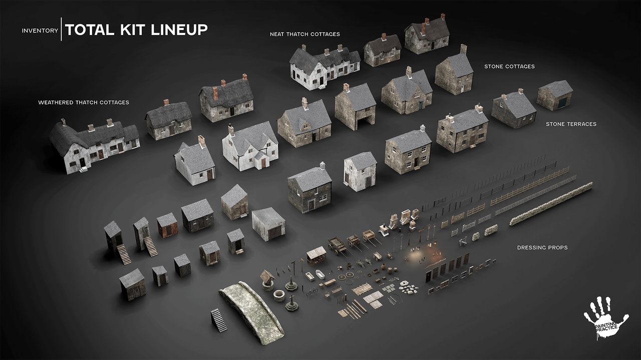Media 1 for listing Plan V: Ye Old Villages Kit