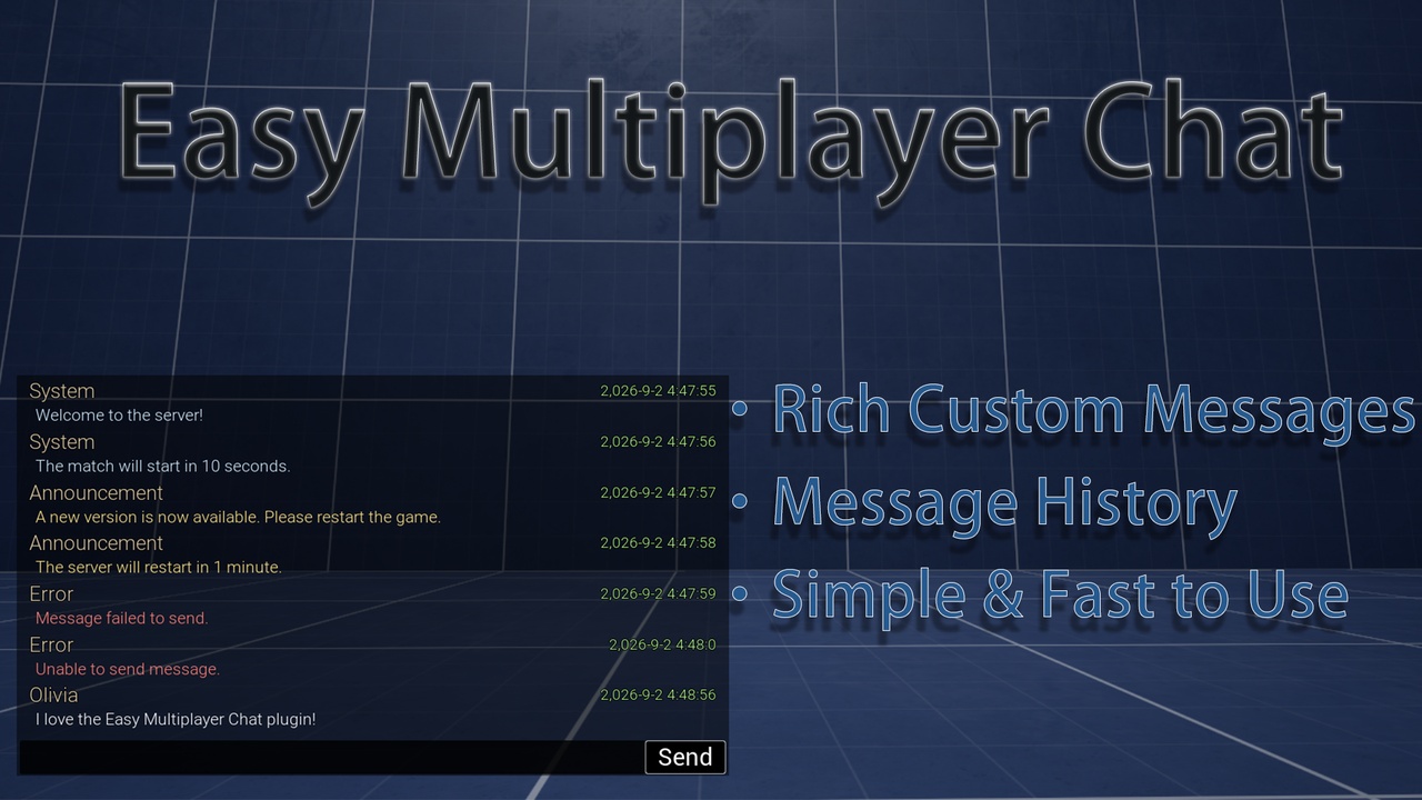 Media 1 for listing EasyMultiplayerChat