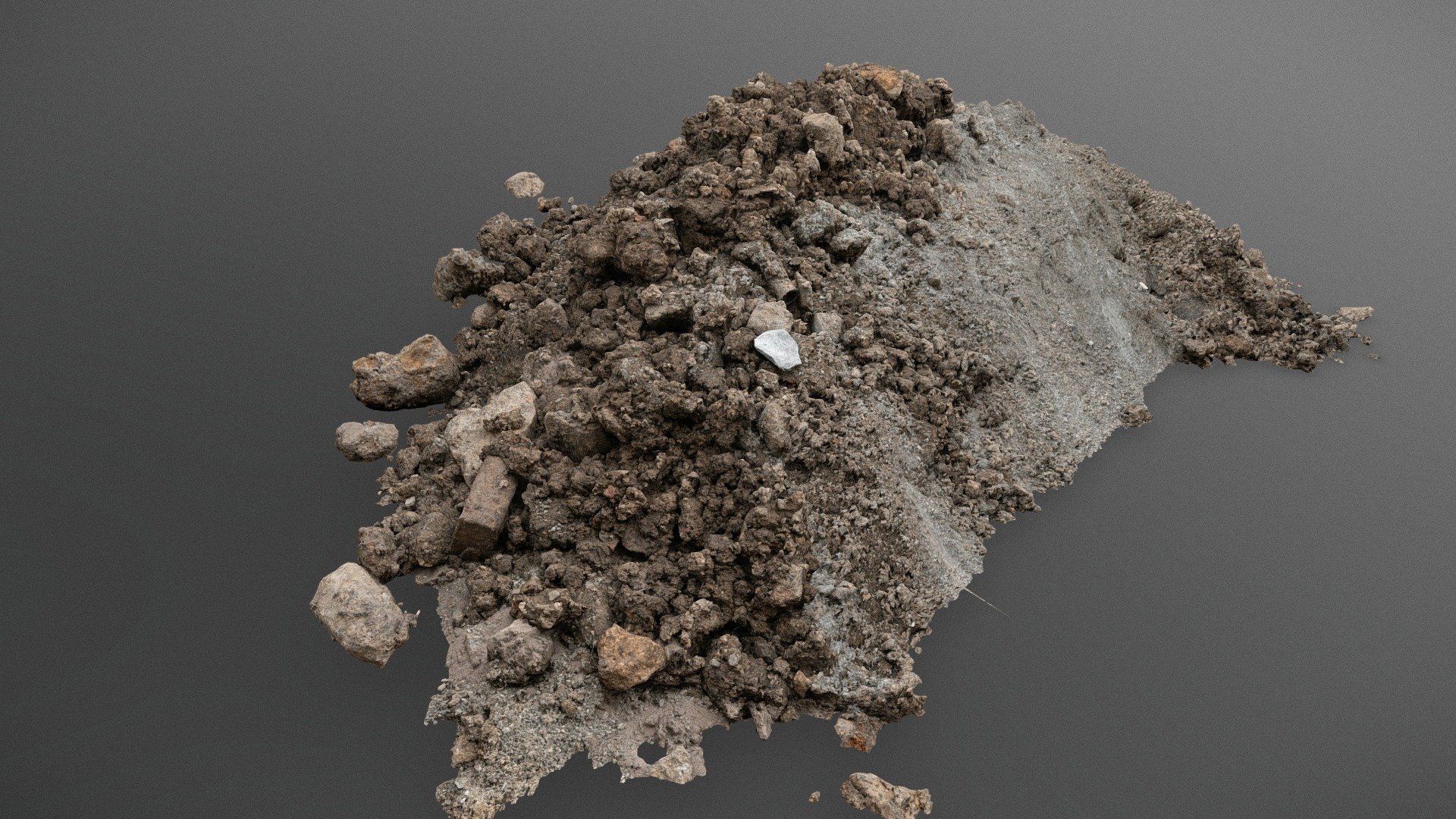 Fluffy dark mixed pile | Fab