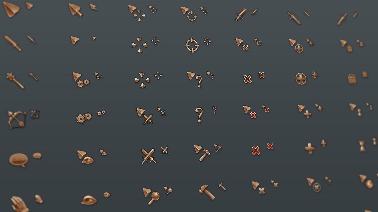 Media 1 for listing Fantasy RPG Cursors