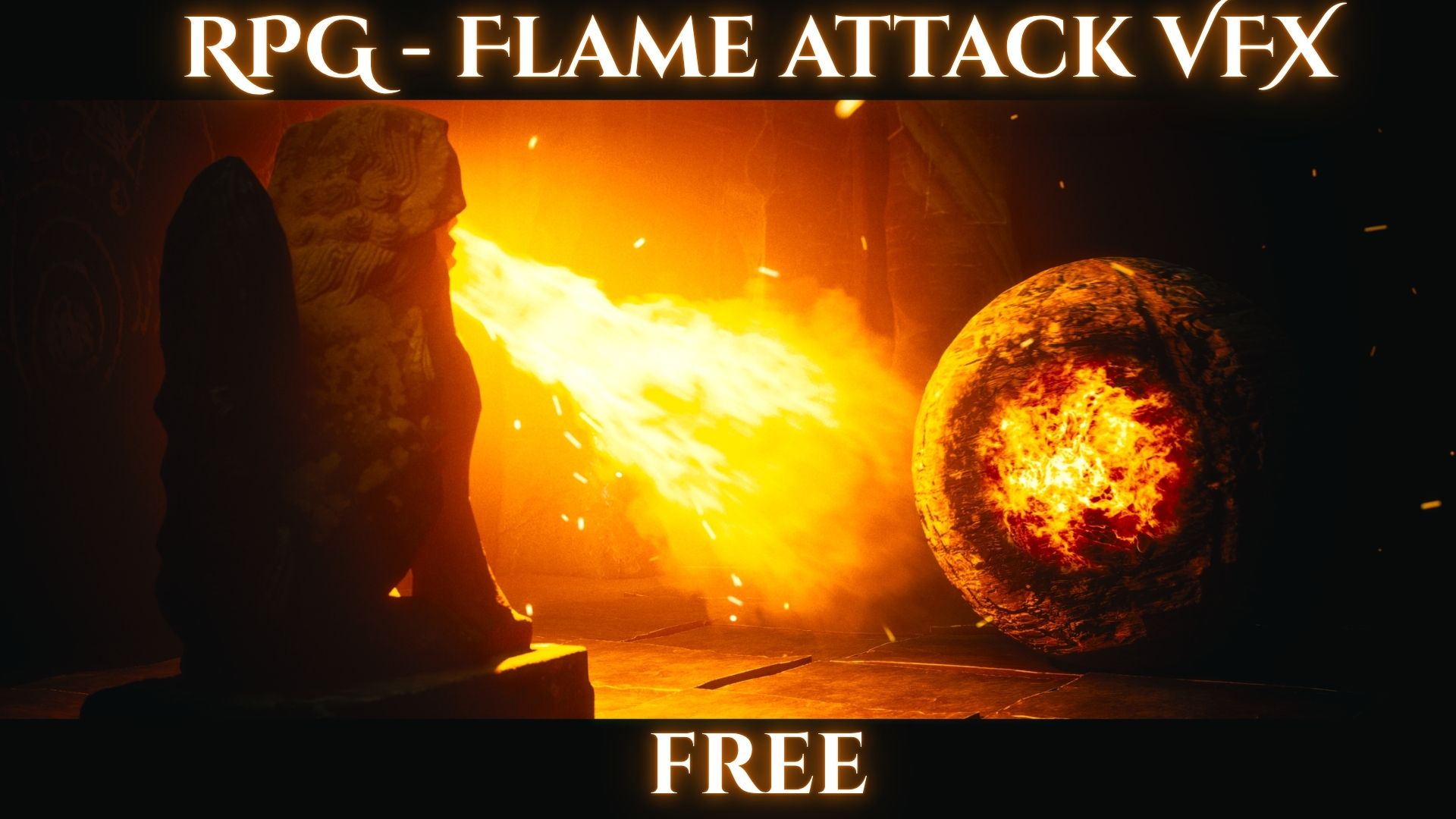 RPG - Cinematic Flame Attack VFX [FREE] | Fab