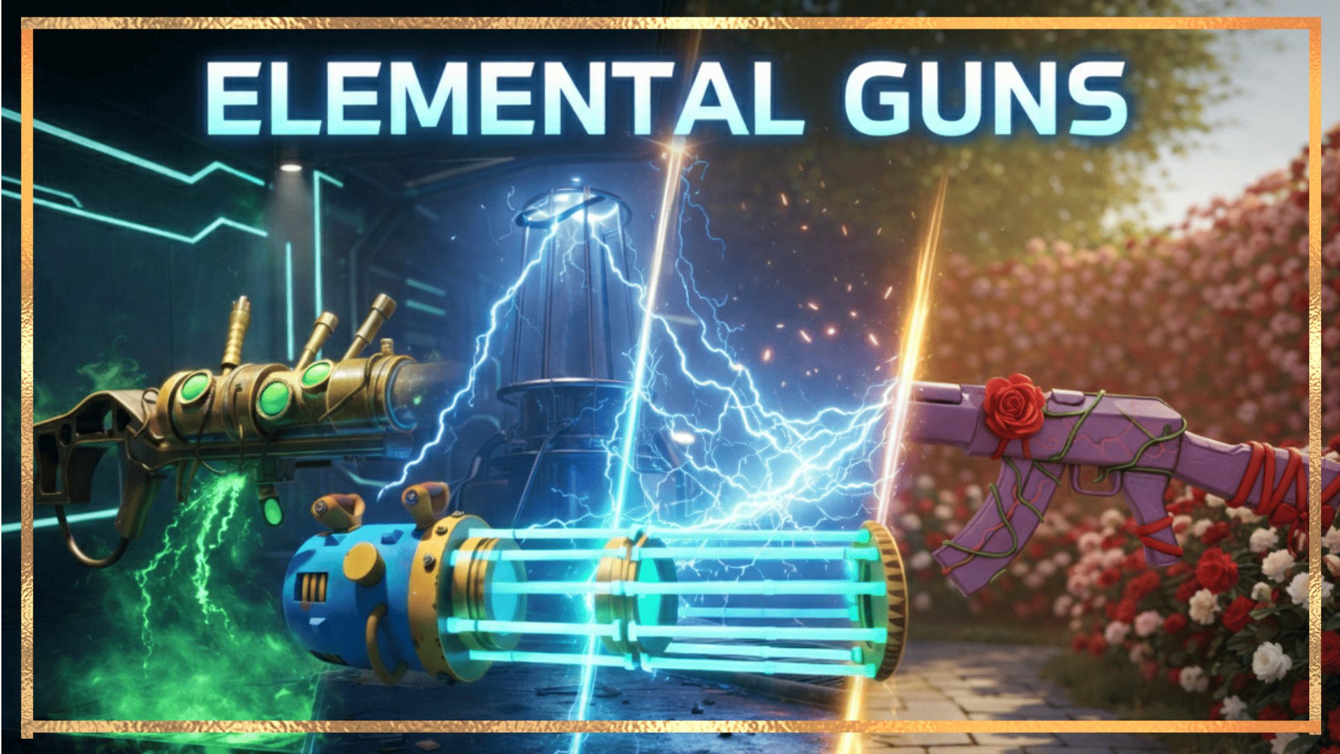 Elemental Guns (Magic Weapons) | Fab