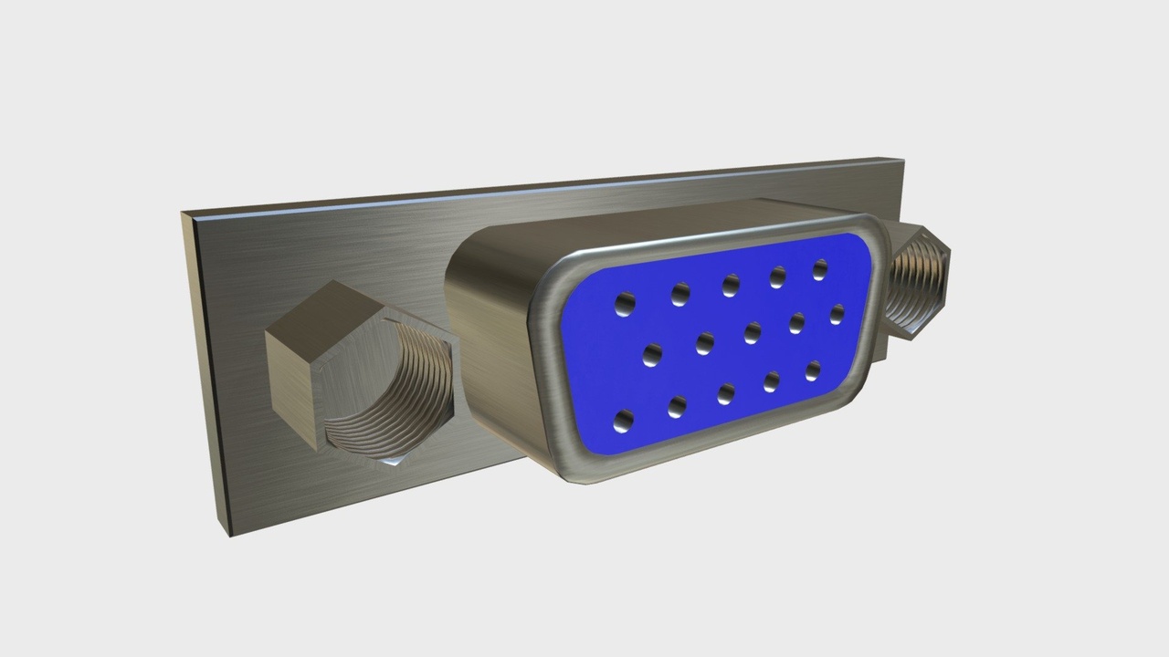 Media 1 for listing VGA female connector 1