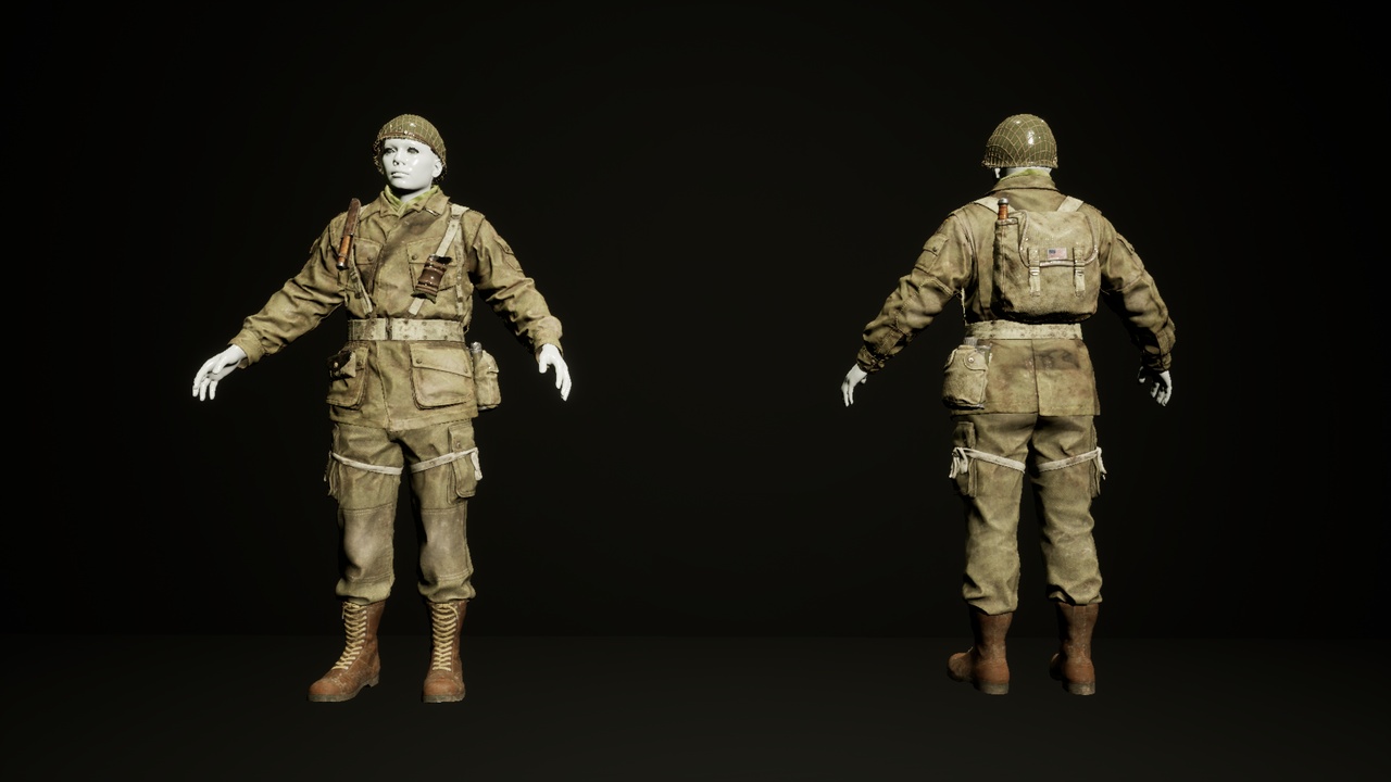 Media 1 for listing WW2 Soldiers Outfit Pack