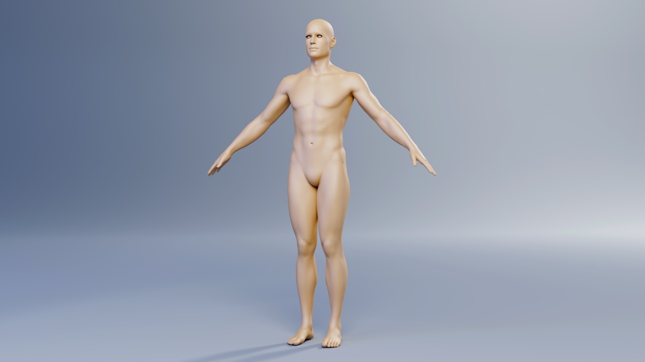 Media 1 for listing Male Basemesh 11-20