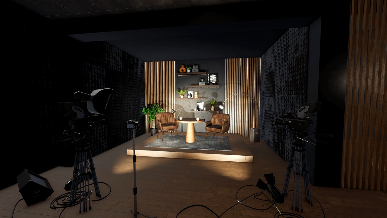 Media 1 for listing Podcast Studio (Unity Engine)