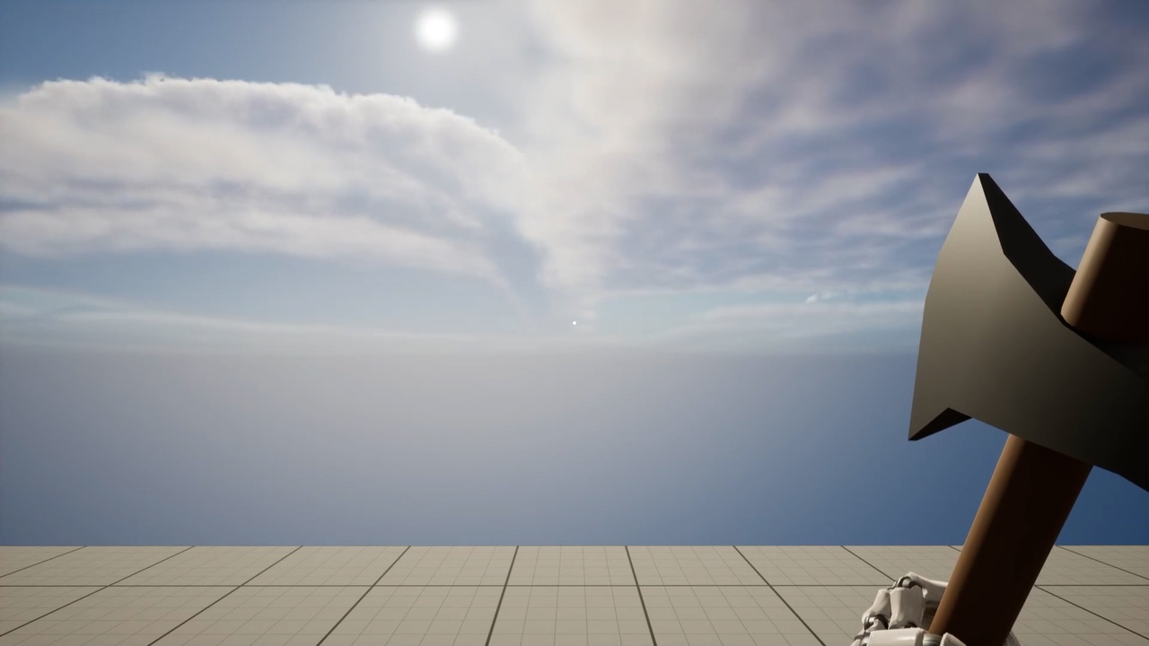 Media 1 for listing First Person Throwing Axe with Recall Animation Set