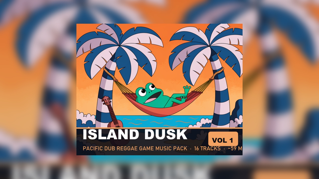 Media 1 for listing Island Dusk Vol 1 - Pacific Dub Reggae Game Music Pack