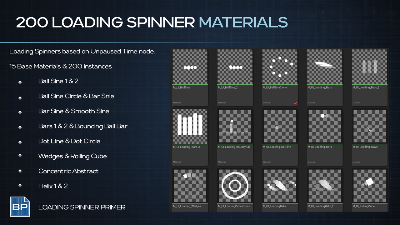 Media 1 for listing 200 Loading Spinner Materials