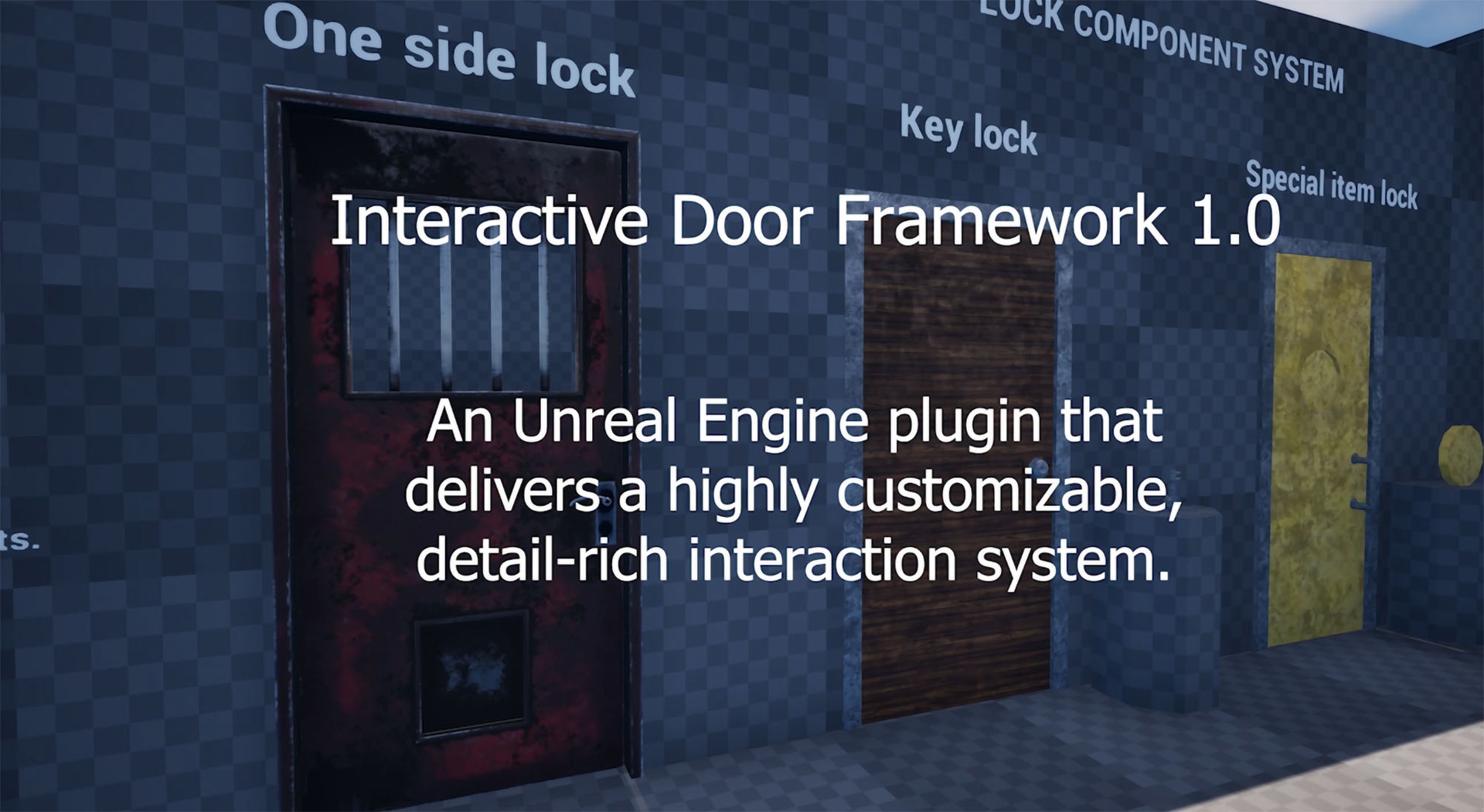 Interactive Door Framework | Fab