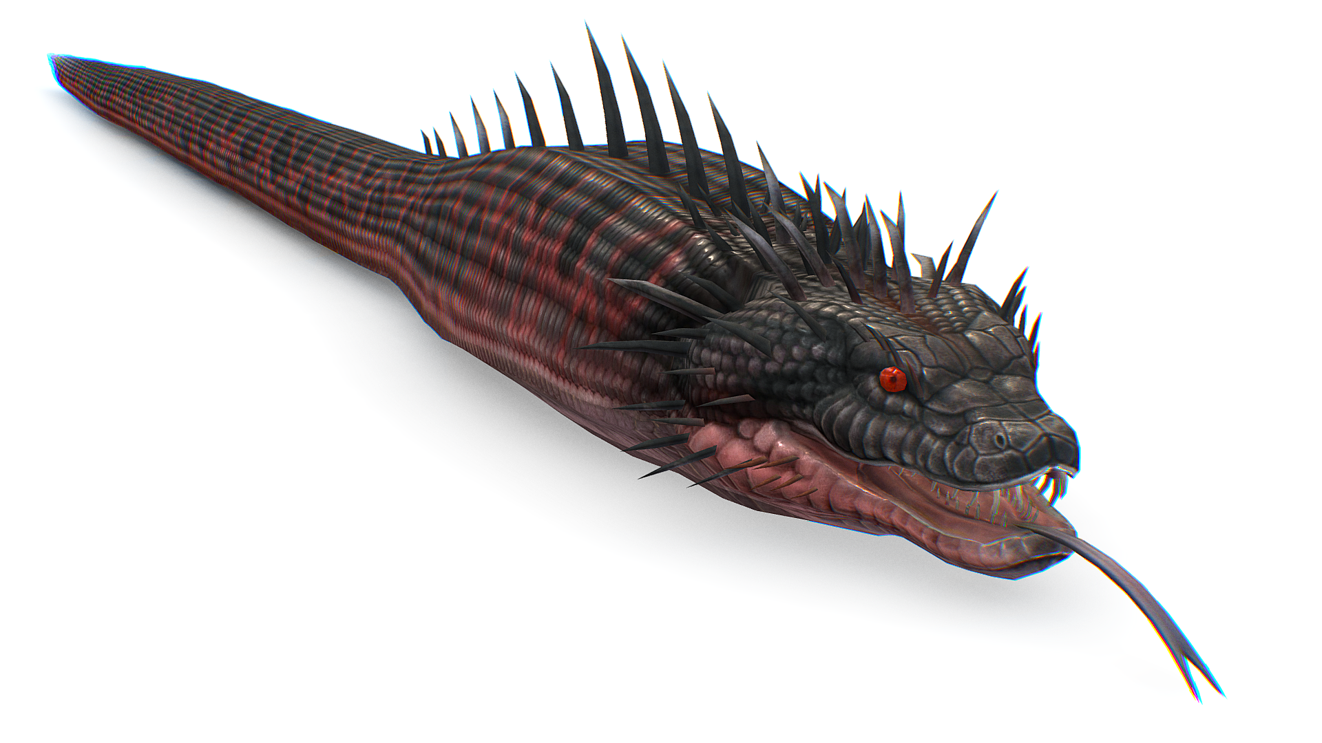Anaconda Black - Serpent Snack - Python Mutant Monster | Fab