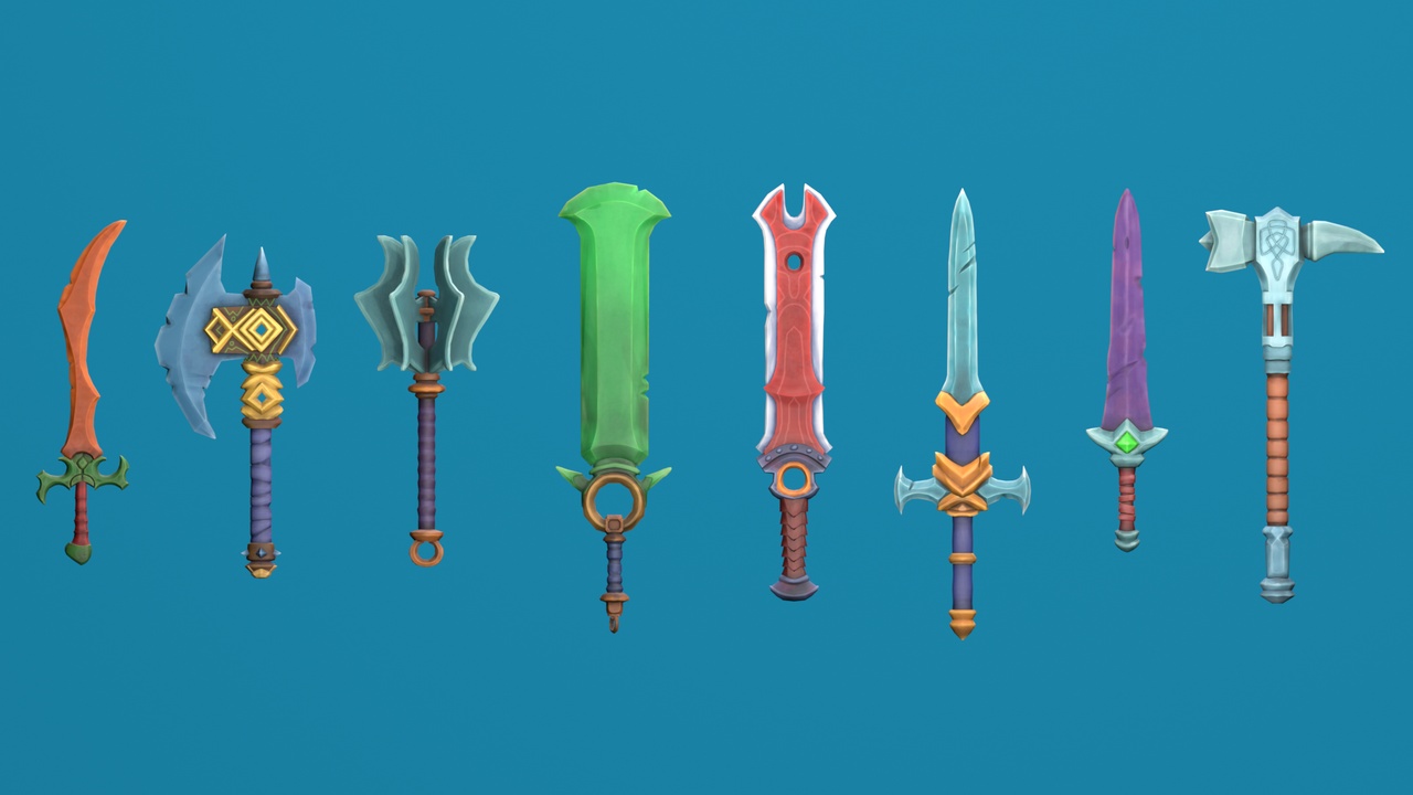 Media 1 for listing Stylised sword