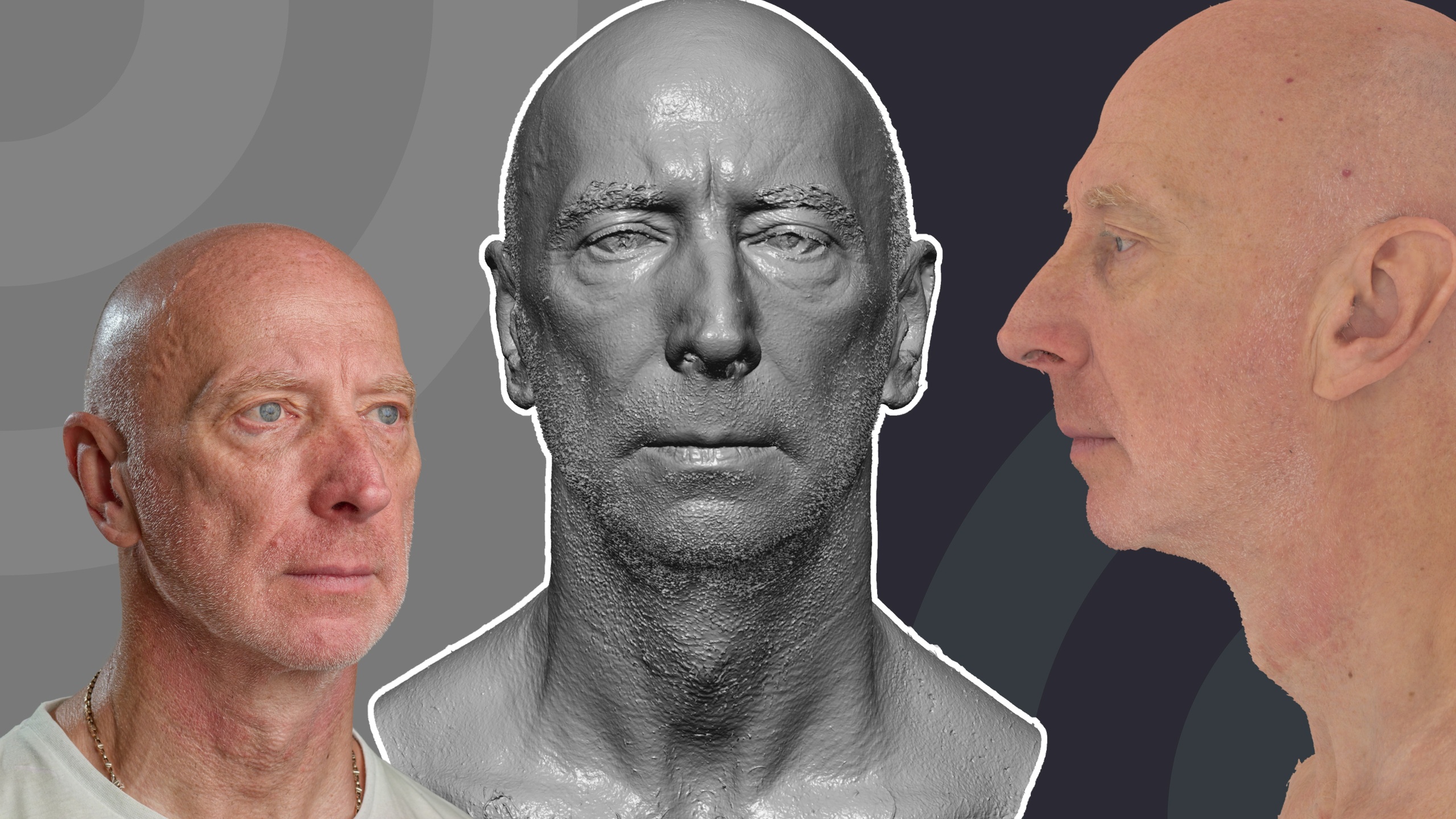 Media 1 for listing Head · Neutral · 0071 · Male · 56