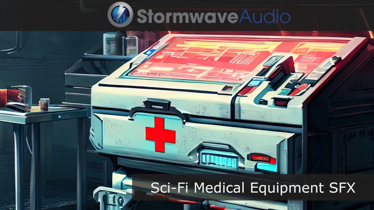 Media 1 for listing Sci-Fi Medical Equipment Sound Effects Pack