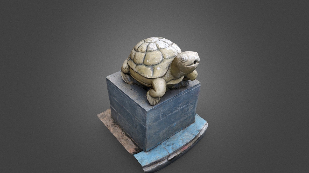 Media 1 for listing Statue Turtle 3D Scan Polycam
