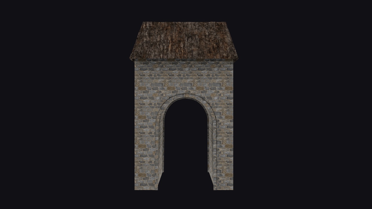 Media 1 for listing Medieval Watch Tower – Stone Variant 08 (2K PBR)