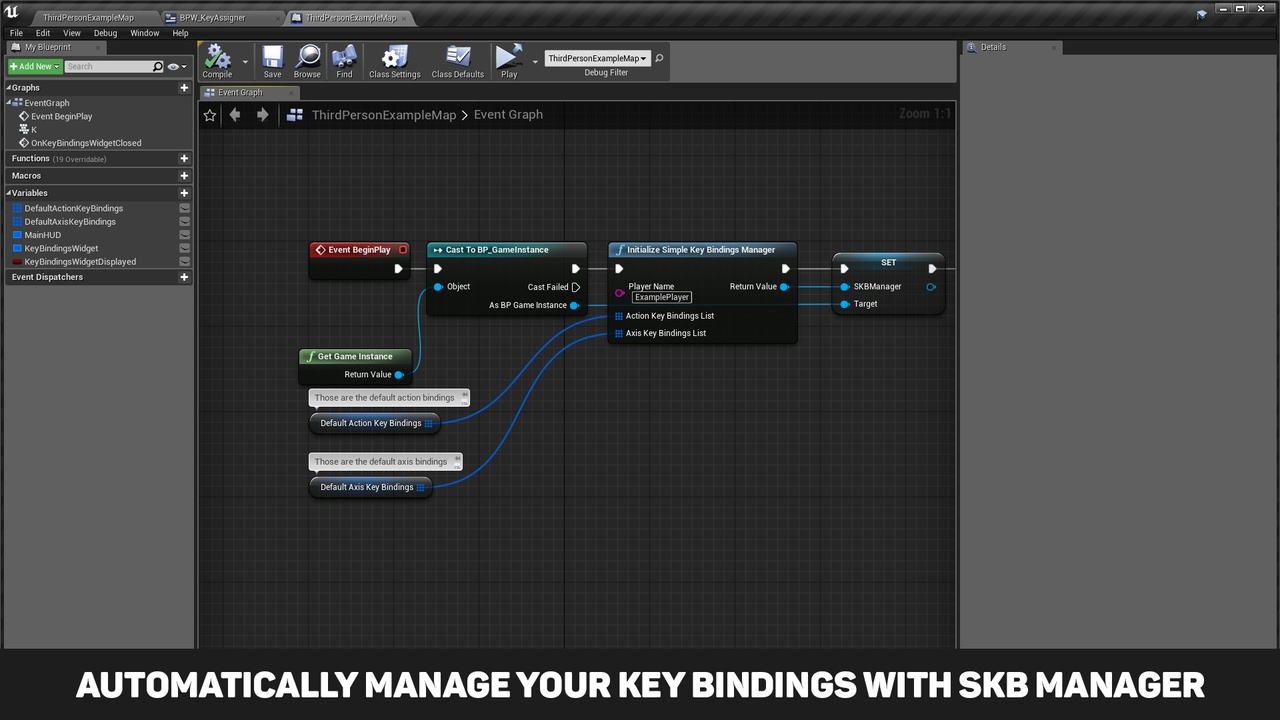 Simple Key Bindings | Fab