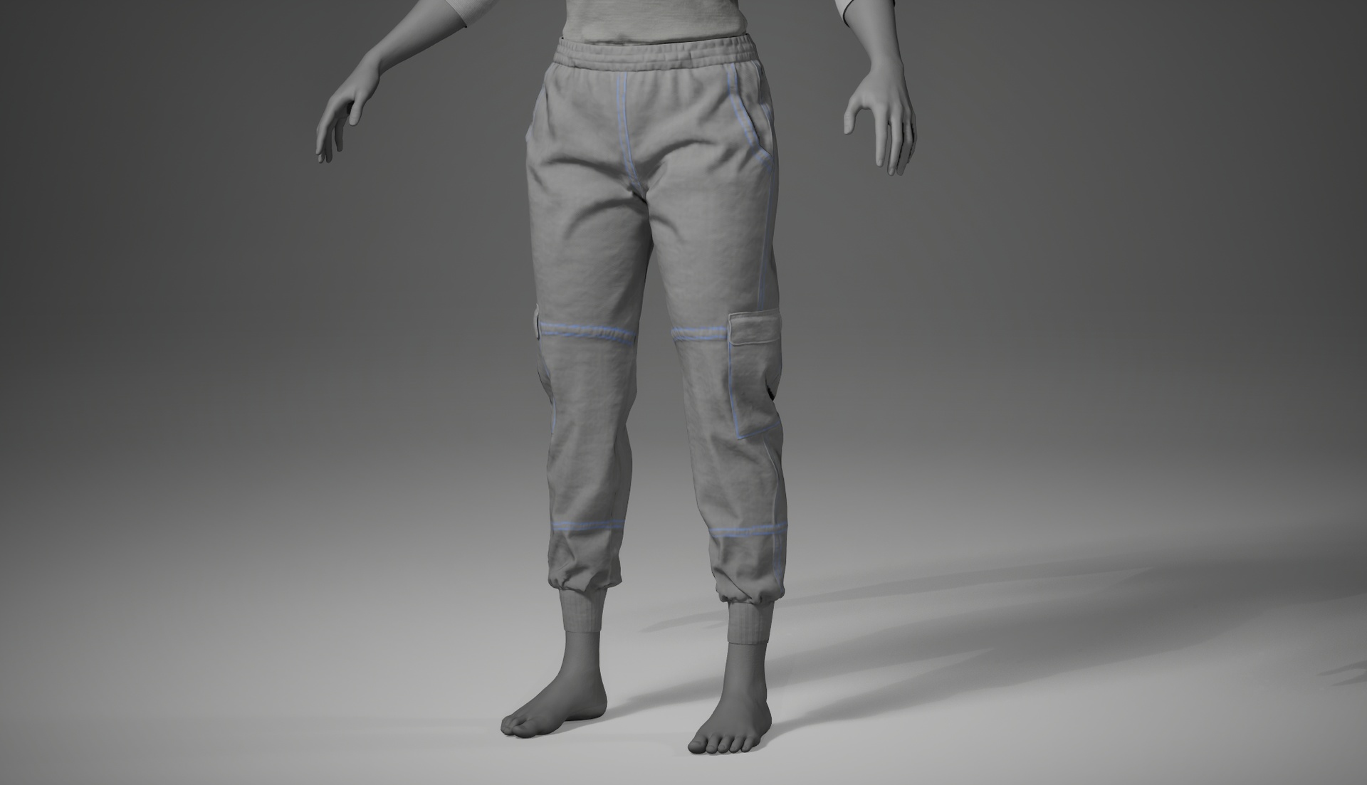 Media 1 for listing MetaHuman Cargo Pants