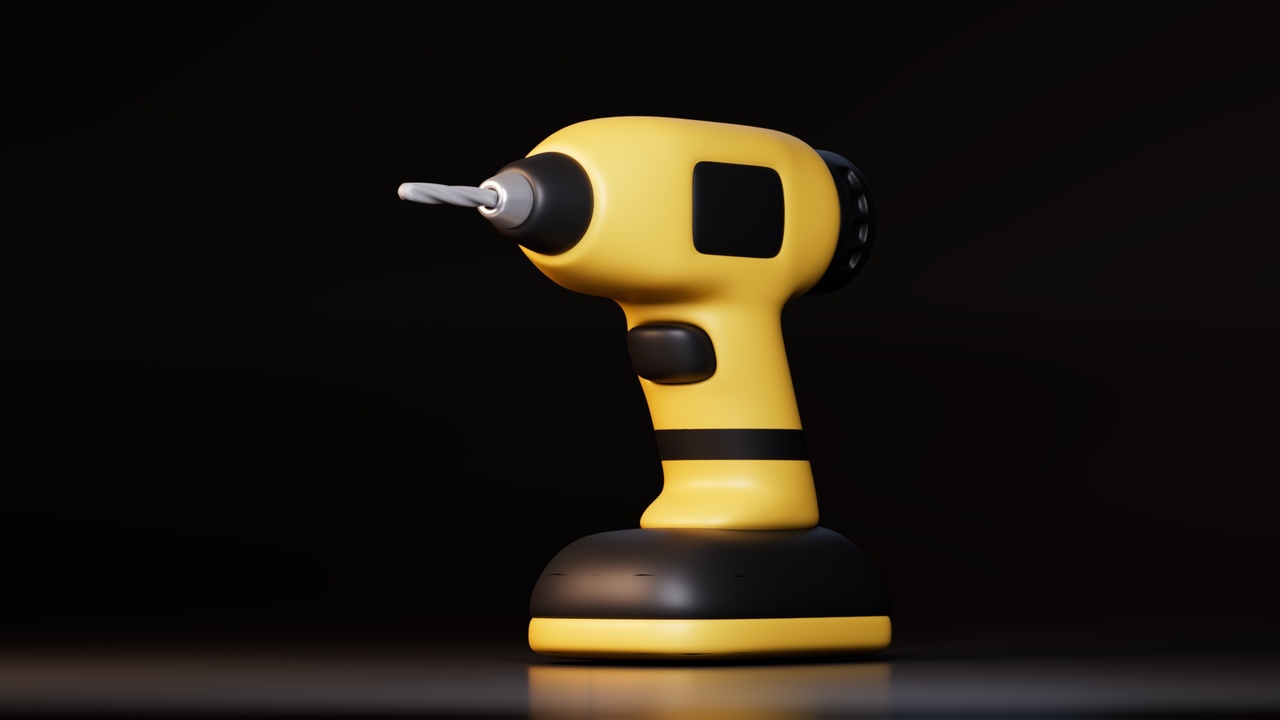 Media 1 for listing Stylized Cordless Power Drill