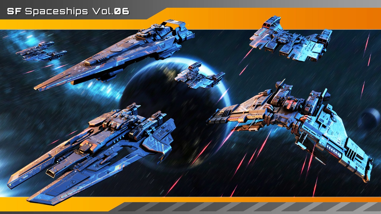 Media 1 for listing Spaceship Pack 6