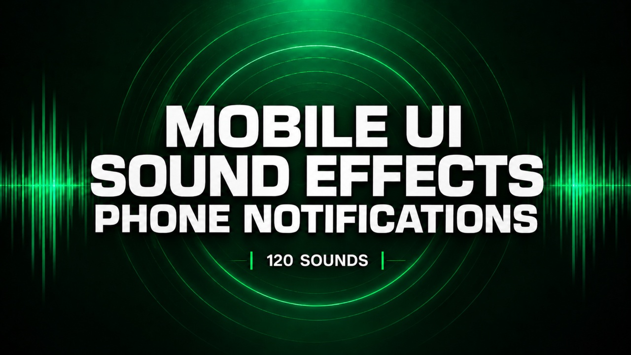 Media 1 for listing Mobile UI Sound Effects - Phone & Notifications