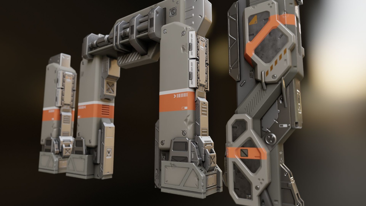 Media 1 for listing Sci-Fi Pillar,post,column,prop,door frame