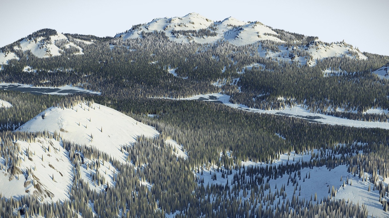 商品 South Ural Winter Landscape - (World Machine) 的媒体 1