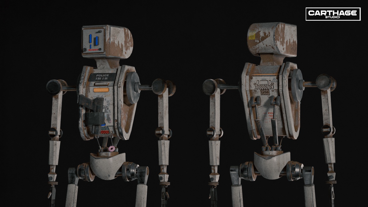 Media 1 for listing Heavy Duty Security Robot