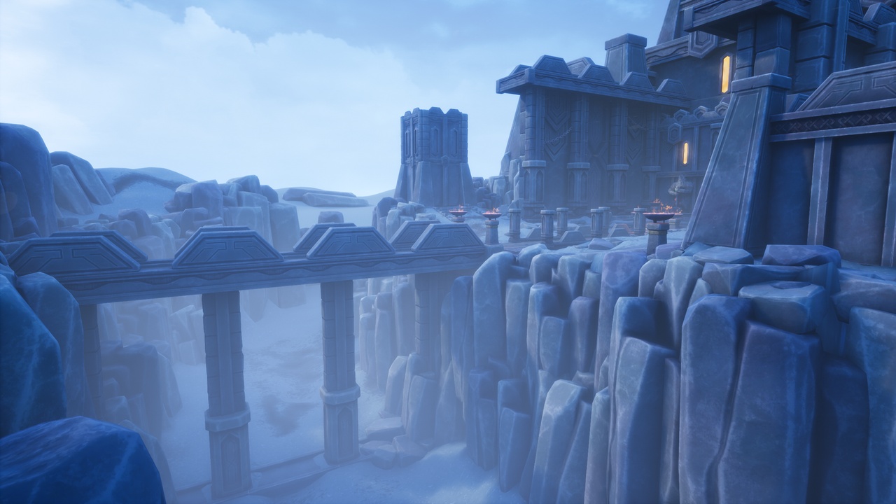 Media 1 for listing Stylized Dwarven City
