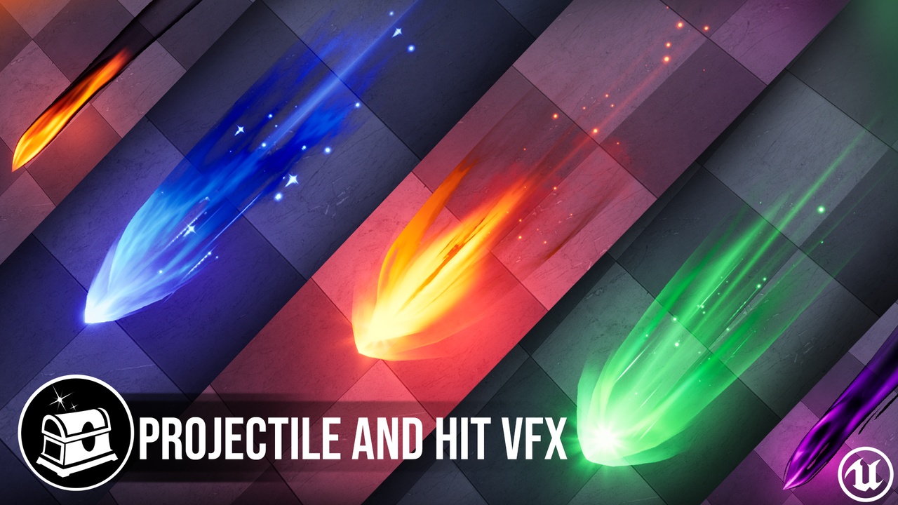 Multimedia 1 dla listy Projectile & Hit VFX