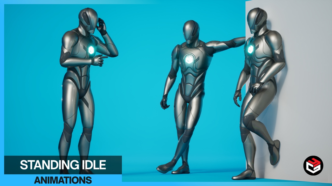 Media 1 for listing 99 NPC Standing Idle Animations