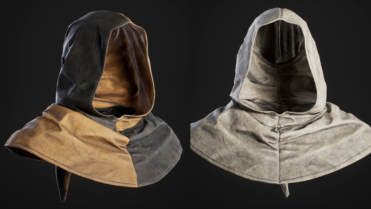 Media 1 for listing Medieval Hood Closed - Metahuman