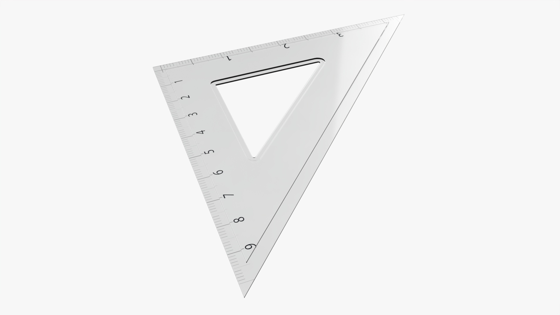 Three sided ruler 02 | Fab