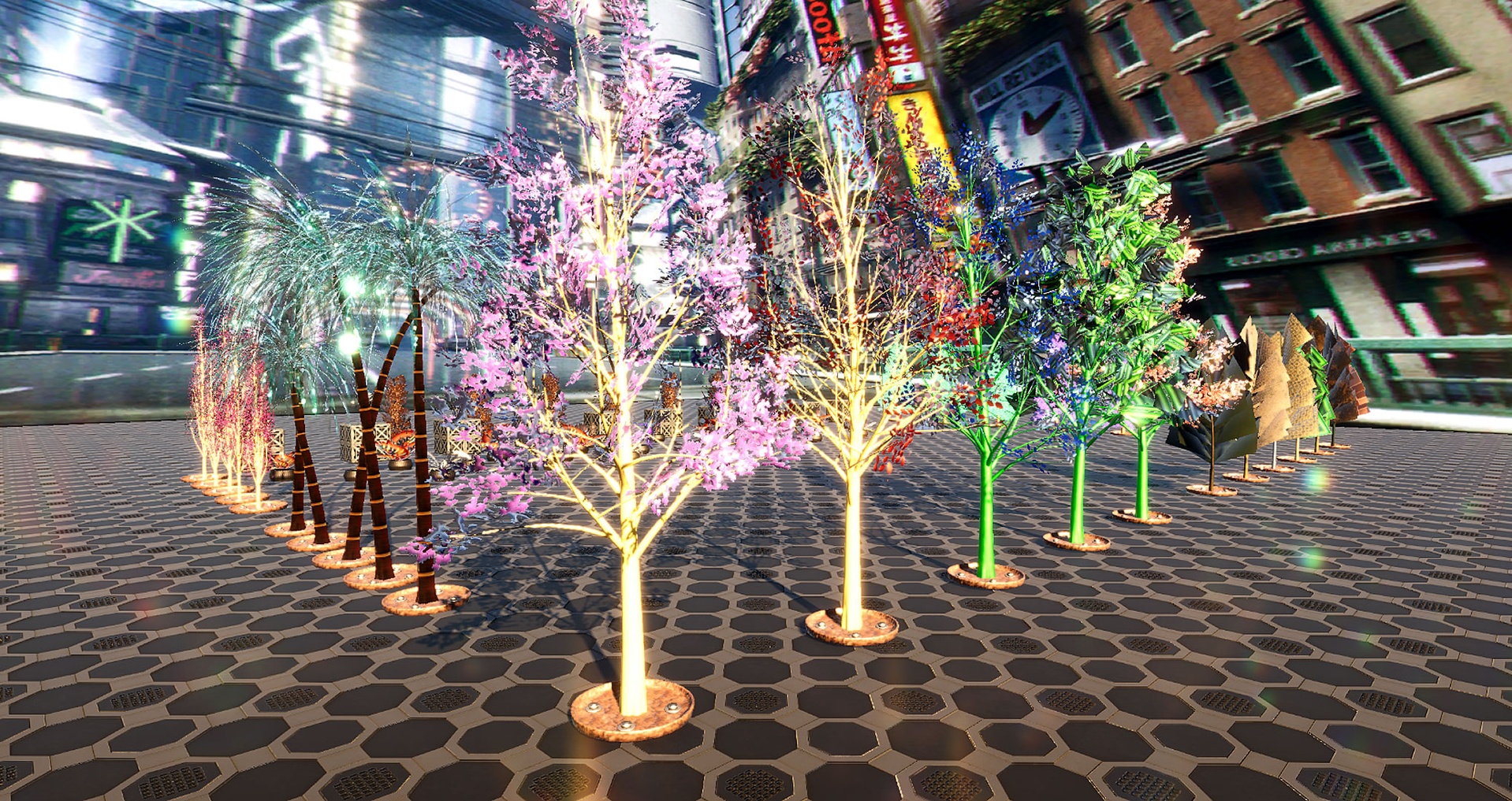 Media 1 for listing Gen05MetalPlasticGlassFlora01