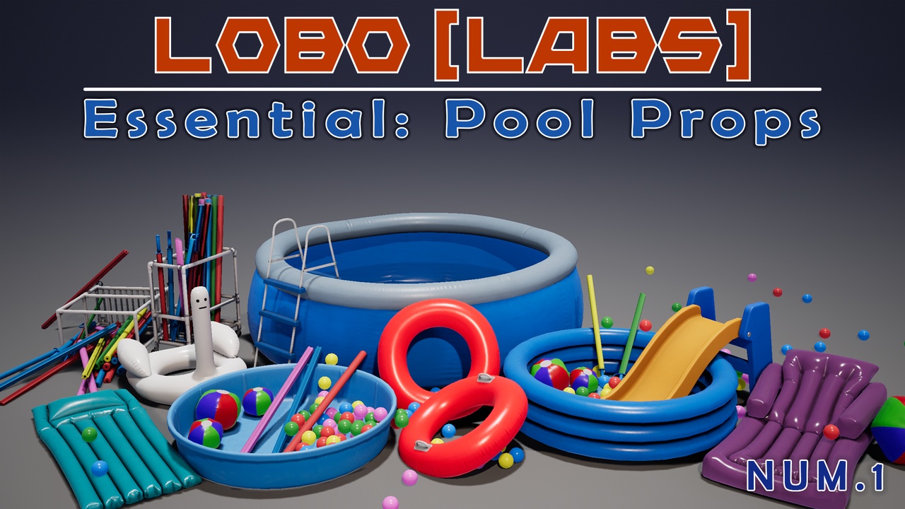 Media 1 for listing Essential: Pool Props