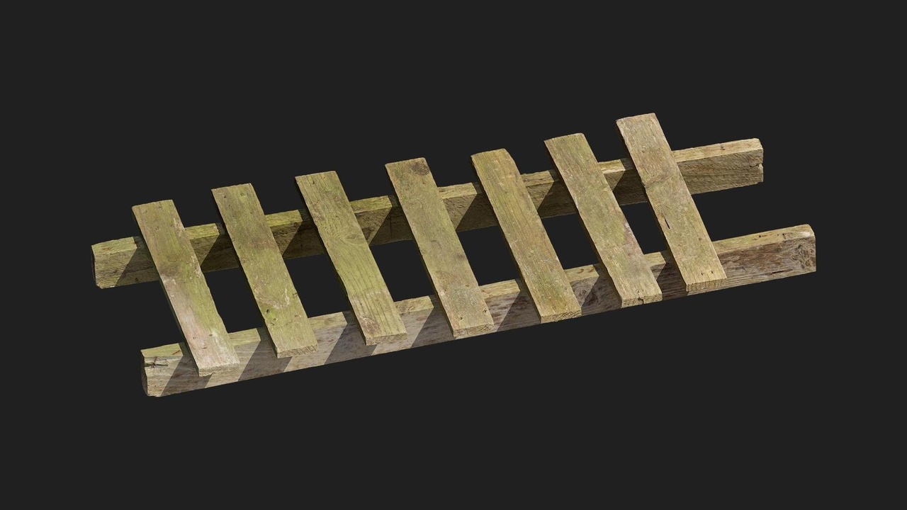 Media 1 for listing Military Trenches Equipment Duckboard Wood M 02