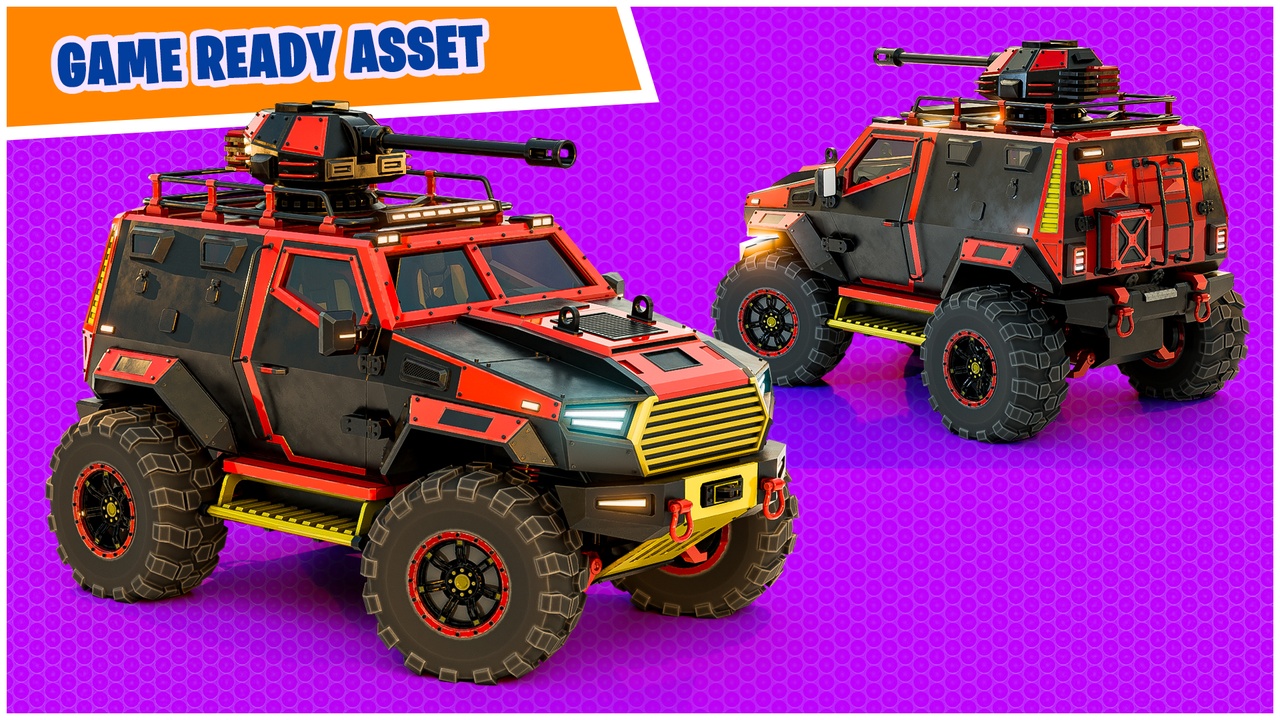 Media 1 for listing DRIVABLE CARS: ARMORED FORCE TRUCK
