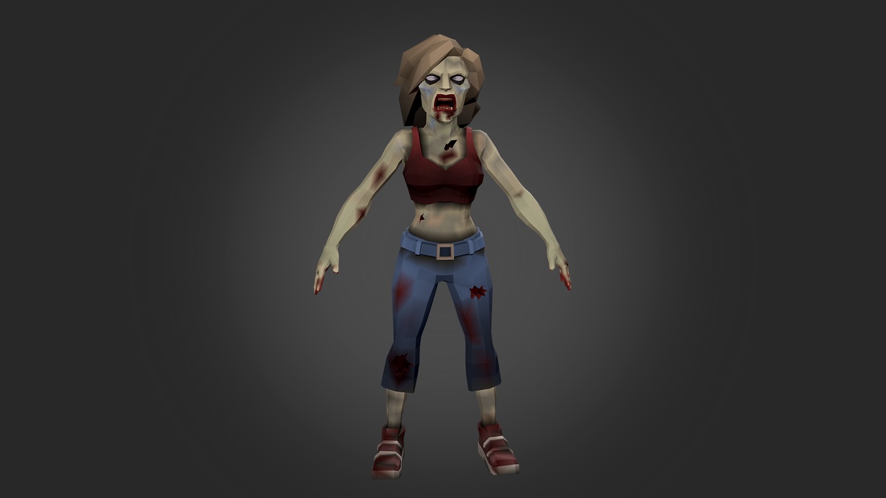 Media 1 for listing Female Zombie
